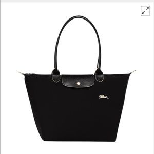 Longchamp LE PLIAGE CLUB SHOULDER BAG L - Black